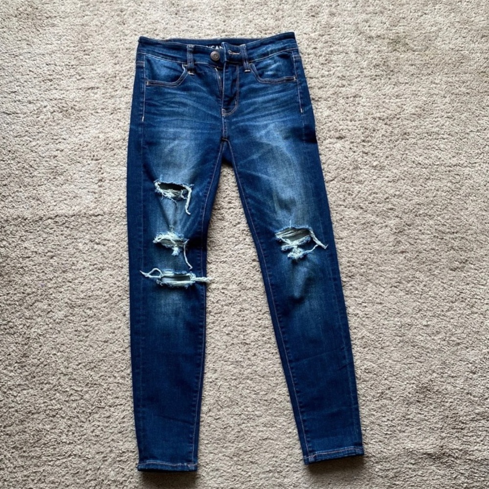 AE ripped jeans